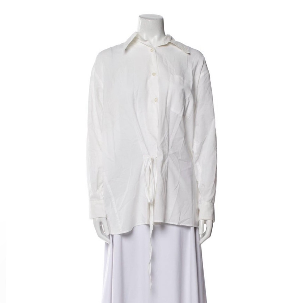 Ann Demeulemeeser Button-Down in White